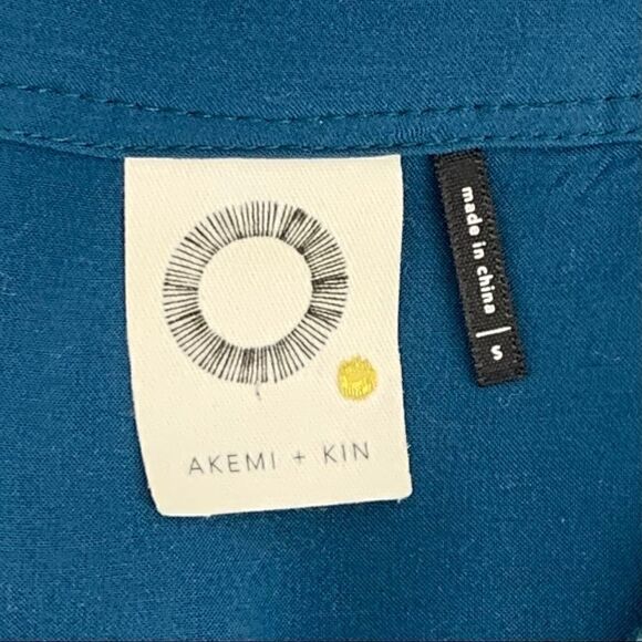 ANTHROPOLOGIE Akemi + Kin Lucie Plaid Tunic Shirt - Picture 4 of 9